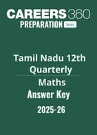 Tamil Nadu Class 12 Quarterly Maths Answer Key Paper 2025-26
