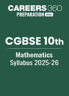 CGBSE 10th Mathematics Syllabus 2025-26