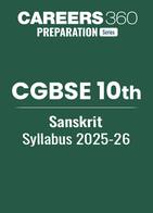 CGBSE 10th Sanskrit Syllabus 2025-26