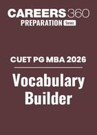 CUET PG MBA 2026 Vocabulary List PDF