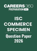 ISC Commerce Specimen Question Paper 2026