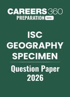ISC Geography Specimen Question Paper 2026