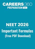 NEET Formula Sheet 2026 PDF – Chapterwise Physics & Chemistry Formulas for Quick Revision