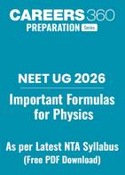 NEET 2026 Important Formulas for Physics PDF