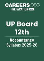 UP Board 12th Accountancy Syllabus 2025-26