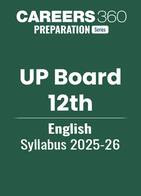 UP Board 12th English Syllabus 2025-26