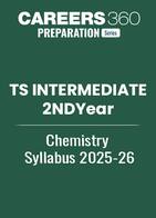 TS Intermediate 2nd Year Chemistry Syllabus 2025-26