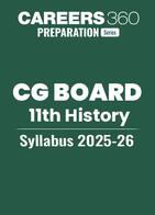 CG Board 11th History Syllabus 2025-26