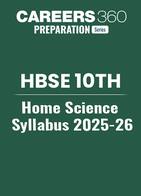 HBSE 10th Home Science Syllabus 2025-26