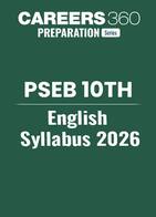 PSEB 10th English Syllabus 2026