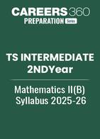 TS Intermediate 2nd Year Mathematics II(B) Syllabus 2025-26