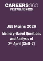 JEE Main 2026: Memory Based Questions and Analysis of 2nd April (Shift-2)