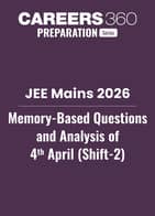 JEE Main 2026: Memory Based Questions and Analysis of 4th April (Shift-2)
