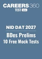 NID DAT BDes Prelims 10 Free Mock Test PDF With Detailed Solutions