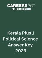 Kerala Plus One Political Science Answer Key 2026