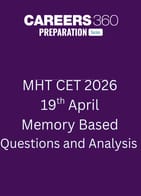 MHT CET  2026 19 April Memory Based Questions and Analysis