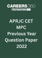 APRJC CET MPC Question Paper  2022