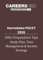 Karnataka PGCET 2026 MBA Preparation Tips: Study Plan, Time Management & Section Strategy