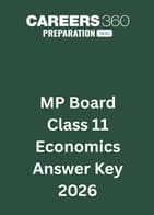 MP Board Class 11 Economics Answer Key 2026