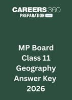 MP Board Class 11 Geography Answer Key 2026