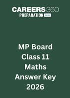 MP Board Class 11 Maths Answer Key 2026