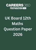 UK Board Class 12 Maths Question Paper 2026