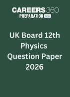 UK Board Class 12 Physics Question Paper 2026