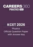 KCET 2026 Physics Official Question Paper  With Answer Key
