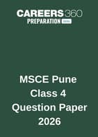 MSCE Pune Class 4 Scholarship Paper Question Paper 2026
