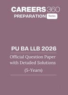 PU BA LLB 2026 (5-Years) Official Question Paper with Detailed Solutions