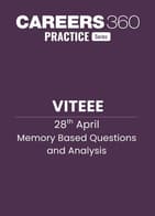 VITEEE 28 April 2026 Memory Based Questions and Analysis