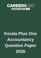 Kerala Plus One Accountancy Question Paper 2026