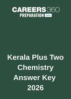 Kerala Plus Two Chemistry Answer Key 2026