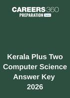 Kerala Plus Two Computer Science Answer Key 2026