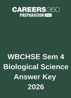 WBCHSE Semester 4 Biological Science Answer Key 2026
