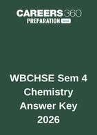 WBCHSE Sem 4 Chemistry Answer Key 2026