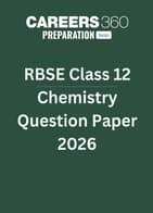 RBSE Class 12 Chemistry Question Paper 2026