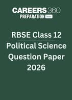 RBSE Class 12 Political Science Question Paper 2026