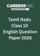 Tamil Nadu Class 10 English Question Paper 2026