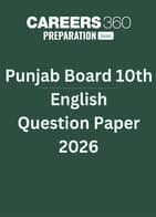 Punjab Board Class 10 English Question Paper 2026