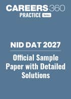 NID DAT BDes Prelims Official Sample Paper with Detailed Solutions