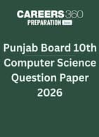 Punjab Board Class 10 Computer Science Question Paper 2026