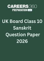 UK Board Class 10 Sanskrit Question Paper 2026