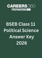 BSEB Class 11 Political Science Answer Key 2026