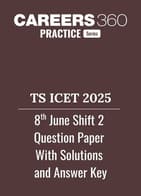 TS ICET 2025 8th June Shift 2 Question Paper with Solutions and Answer Key