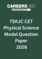 TSRJC CET Physical Science Model Question Paper 2025