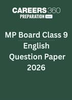 MP Board Class 9 English Question Paper 2026