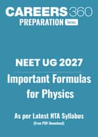 NEET 2027 Important Formulas for Physics PDF