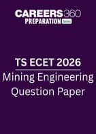 TS ECET 2026 Mining Engineering Question Paper with Answer Key