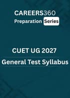 CUET UG 2027 General Aptitude Test Syllabus